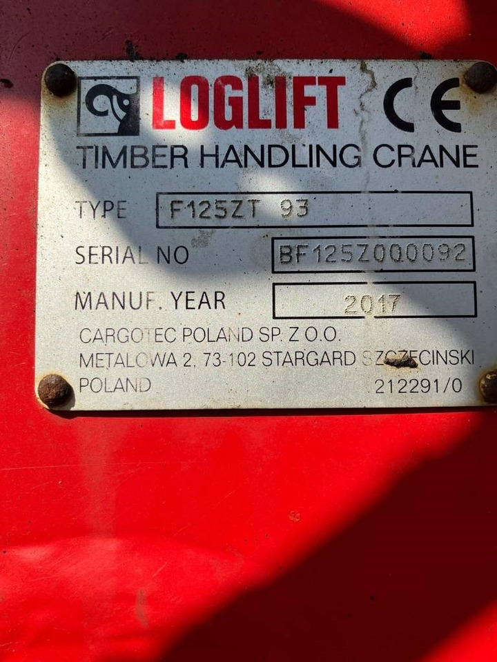 Loglift Timber cranes - Grua para caminhão: foto 1 Loglift Timber cranes - Grua para caminhão: foto 1