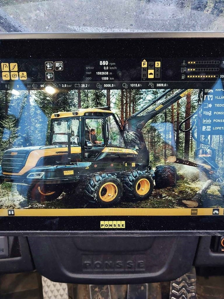 Harvester Ponsse Ergo 8W: foto 13