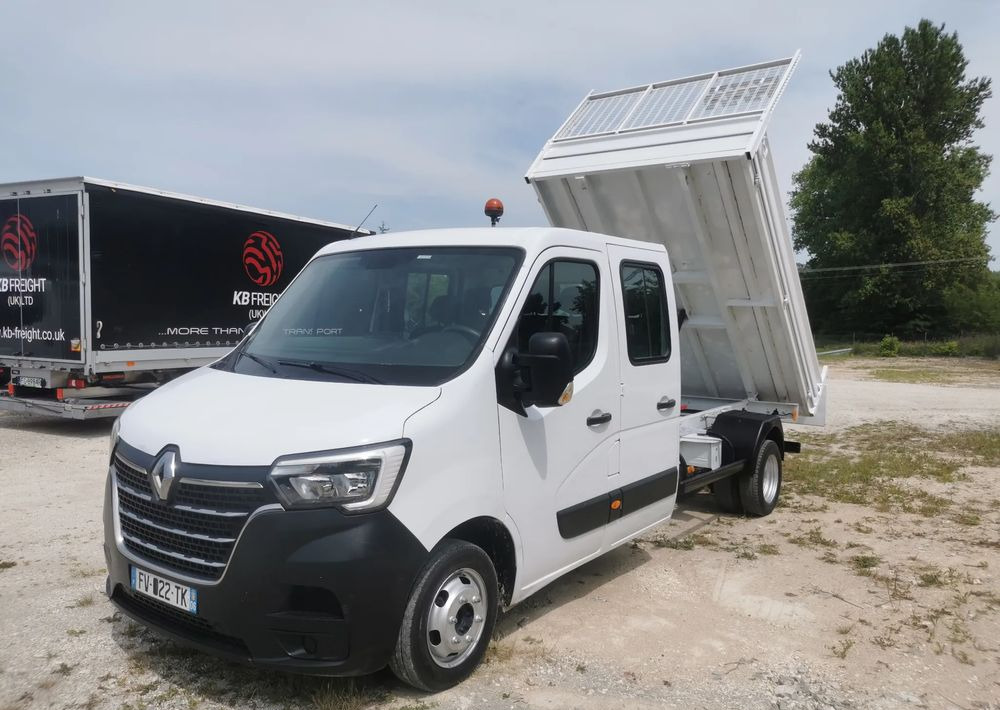 Renault Master 2.3dCi-130KM Brygadówka wywrotka 48.800km przebieg kiper doka Dubel klimatyzacja - Furgão basculante: foto 1 Renault Master 2.3dCi-130KM Brygadówka wywrotka 48.800km przebieg kiper doka Dubel klimatyzacja - Furgão basculante: foto 1