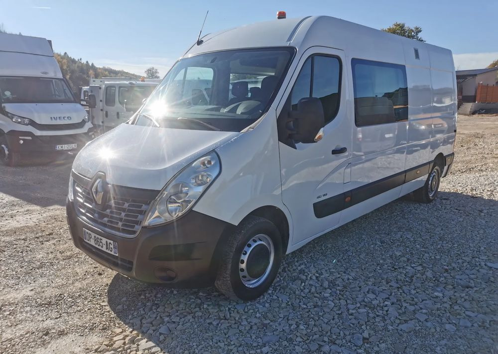 Renault Master L3H2 doka 7-osobowy Długi klima 2.3dCi-125KM Brygadówka - Furgão: foto 1 Renault Master L3H2 doka 7-osobowy Długi klima 2.3dCi-125KM Brygadówka - Furgão: foto 1