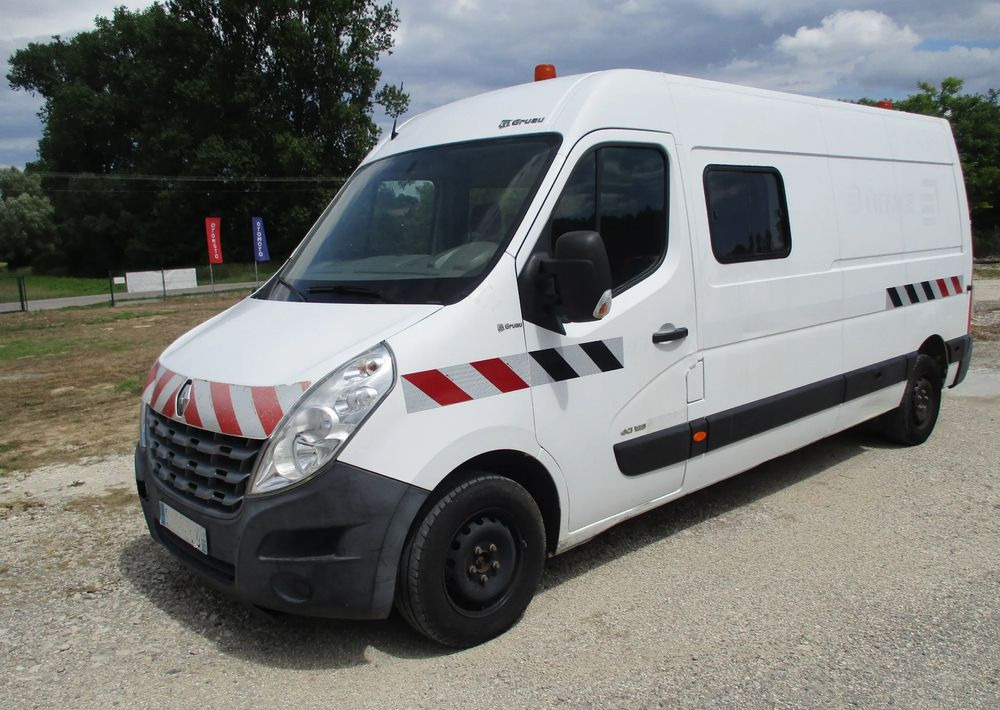 Renault Master L3H2 doka 7-osobowy Dubel 125dCi Brygadówka - Furgão: foto 1 Renault Master L3H2 doka 7-osobowy Dubel 125dCi Brygadówka - Furgão: foto 1