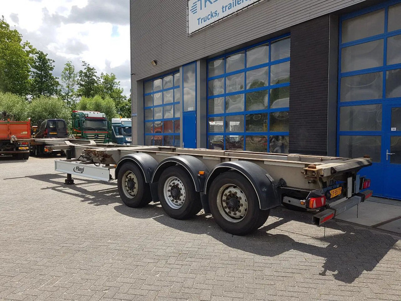 Fliegl SDS 380 MULTI BPW Disc Lift axle - Semireboque transportador de contêineres/ Caixa móvel: foto 3 Fliegl SDS 380 MULTI BPW Disc Lift axle - Semireboque transportador de contêineres/ Caixa móvel: foto 3
