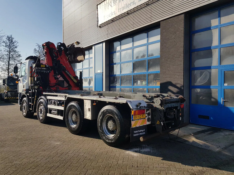 Caminhão com sistema de cabo, Caminhão grua Ginaf X 4241 S 8x4 NCH Z-Crane Epsilon Palfinger Q170Z88: foto 7