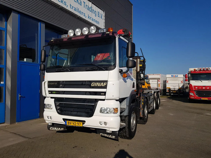 Caminhão com sistema de cabo, Caminhão grua Ginaf X 4241 S 8x4 NCH Z-Crane Epsilon Palfinger Q170Z88: foto 6