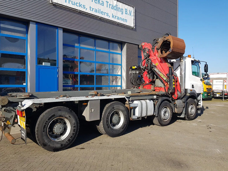 Caminhão com sistema de cabo, Caminhão grua Ginaf X 4241 S 8x4 NCH Z-Crane Epsilon Palfinger Q170Z88: foto 10