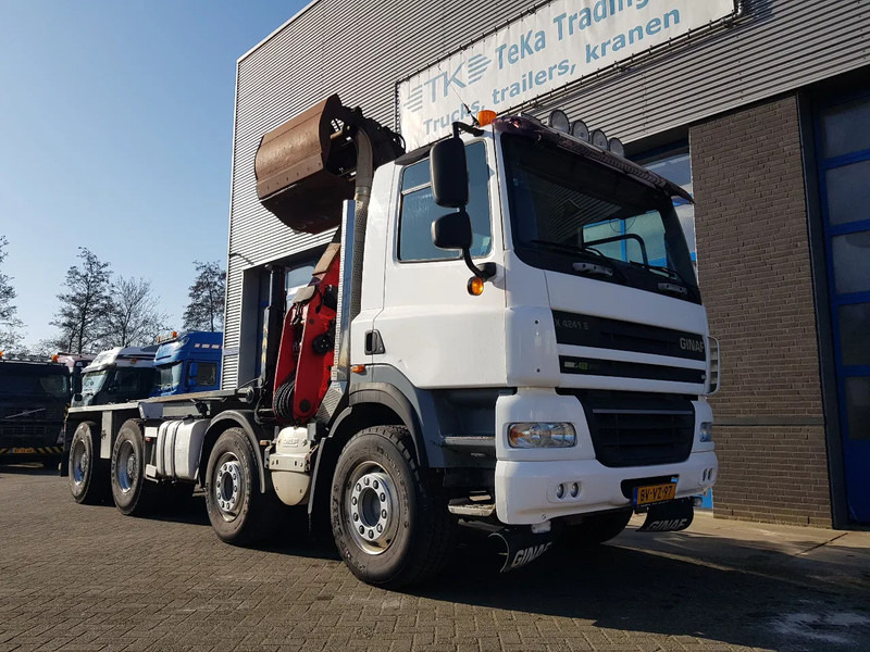 Caminhão com sistema de cabo, Caminhão grua Ginaf X 4241 S 8x4 NCH Z-Crane Epsilon Palfinger Q170Z88: foto 8