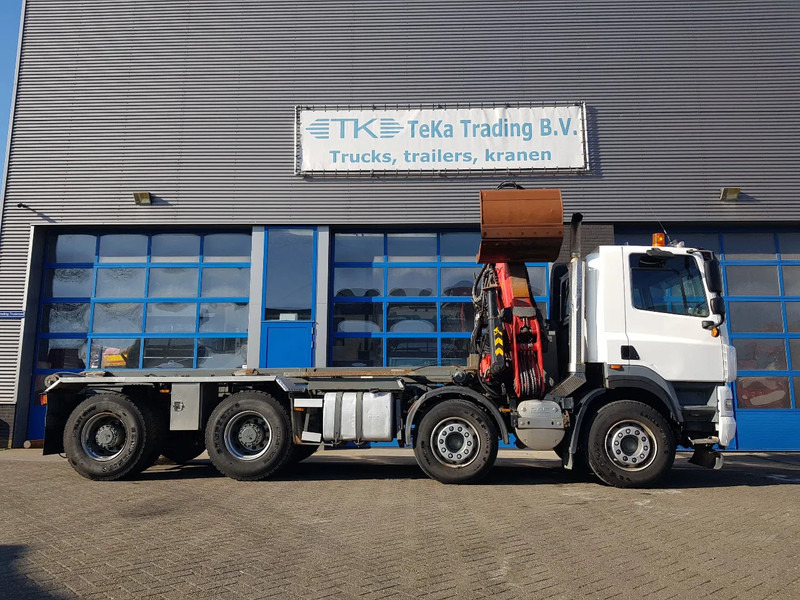 Caminhão com sistema de cabo, Caminhão grua Ginaf X 4241 S 8x4 NCH Z-Crane Epsilon Palfinger Q170Z88: foto 9