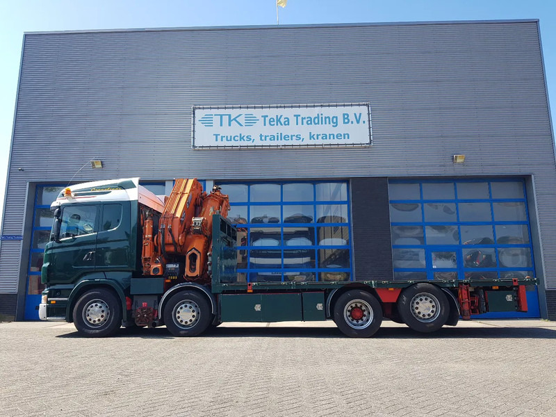 Scania R420 8x2 HIAB 800E-7 Hipro 80 ton/meter Winch Retarder - Caminhão grua: foto 5 Scania R420 8x2 HIAB 800E-7 Hipro 80 ton/meter Winch Retarder - Caminhão grua: foto 5