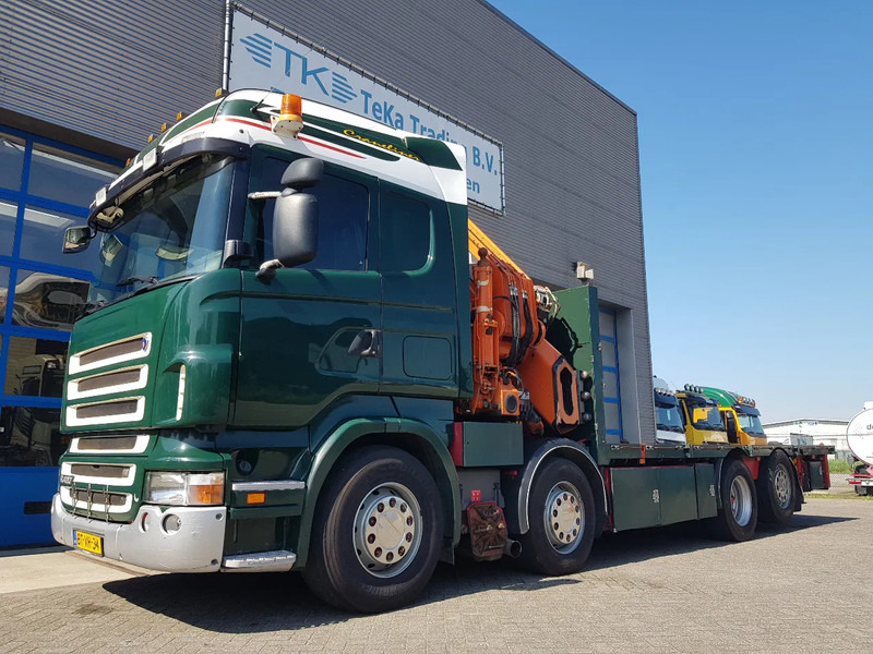 Scania R420 8x2 HIAB 800E-7 Hipro 80 ton/meter Winch Retarder - Caminhão grua: foto 2 Scania R420 8x2 HIAB 800E-7 Hipro 80 ton/meter Winch Retarder - Caminhão grua: foto 2