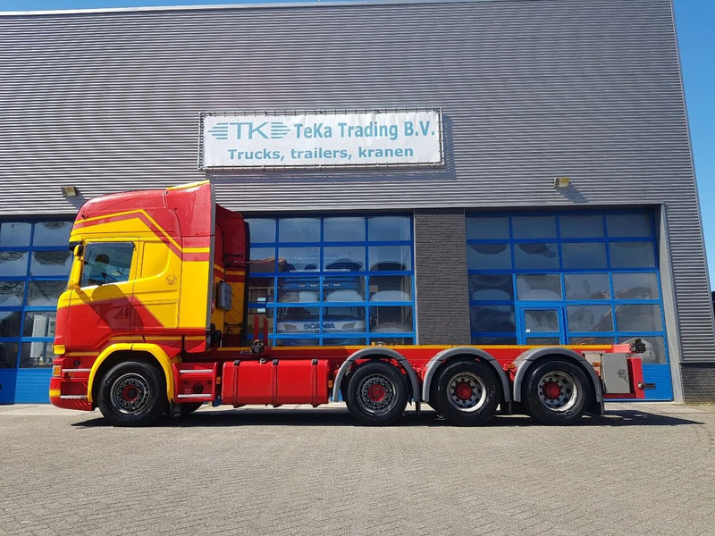 Scania R450 8x2 Topline ADR EX/II, EX/III, FL en AT SCR only - Caminhão transportador de contêineres/ Caixa móvel: foto 3 Scania R450 8x2 Topline ADR EX/II, EX/III, FL en AT SCR only - Caminhão transportador de contêineres/ Caixa móvel: foto 3