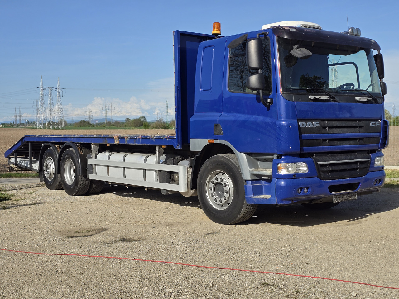 DAF CF 360 MACHINE TRANSPORTER - Caminhão transporte de veículos: foto 2 DAF CF 360 MACHINE TRANSPORTER - Caminhão transporte de veículos: foto 2