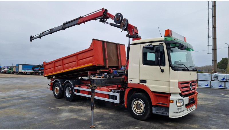 Mercedes-Benz ACTROS 2544L 6X2*4 HMF 1420K4 2012 - Caminhão com sistema de cabo, Caminhão grua: foto 2 Mercedes-Benz ACTROS 2544L 6X2*4 HMF 1420K4 2012 - Caminhão com sistema de cabo, Caminhão grua: foto 2