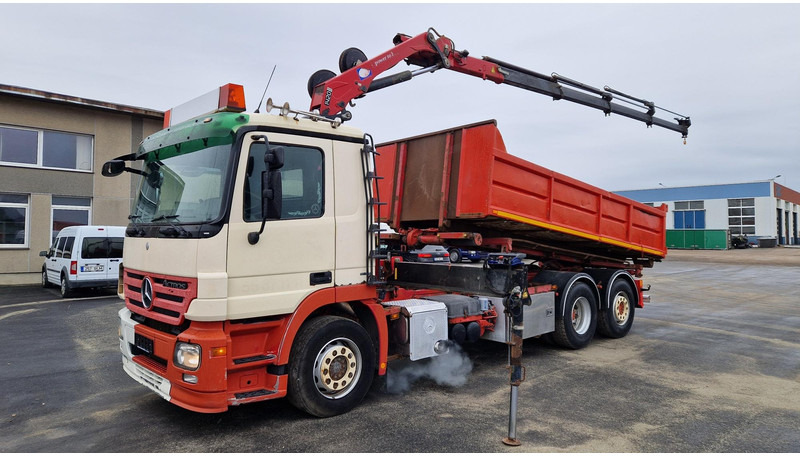 Mercedes-Benz ACTROS 2544L 6X2*4 HMF 1420K4 2012 - Caminhão com sistema de cabo, Caminhão grua: foto 1 Mercedes-Benz ACTROS 2544L 6X2*4 HMF 1420K4 2012 - Caminhão com sistema de cabo, Caminhão grua: foto 1