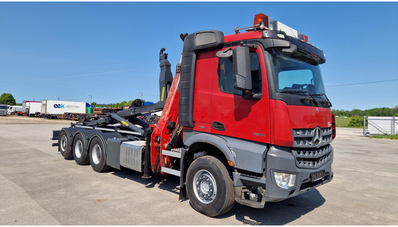 Caminhão polibenne, Caminhão grua Mercedes-Benz Arocs 3251 8X4*4 Epsilon S260Z96: foto 6