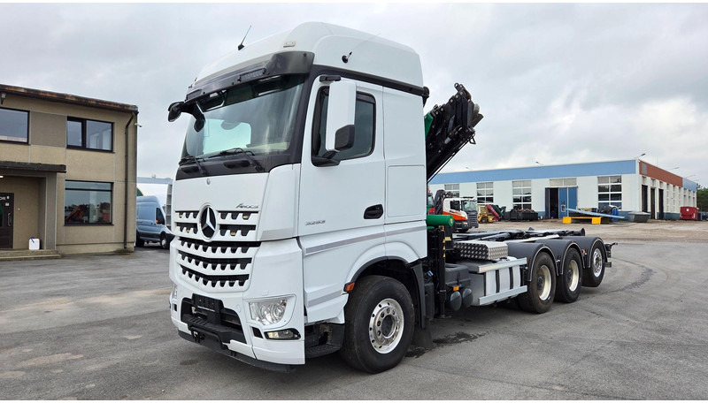 Mercedes-Benz Arocs 3253 8X4*4 Fassi F295 - Caminhão polibenne, Caminhão grua: foto 3 Mercedes-Benz Arocs 3253 8X4*4 Fassi F295 - Caminhão polibenne, Caminhão grua: foto 3