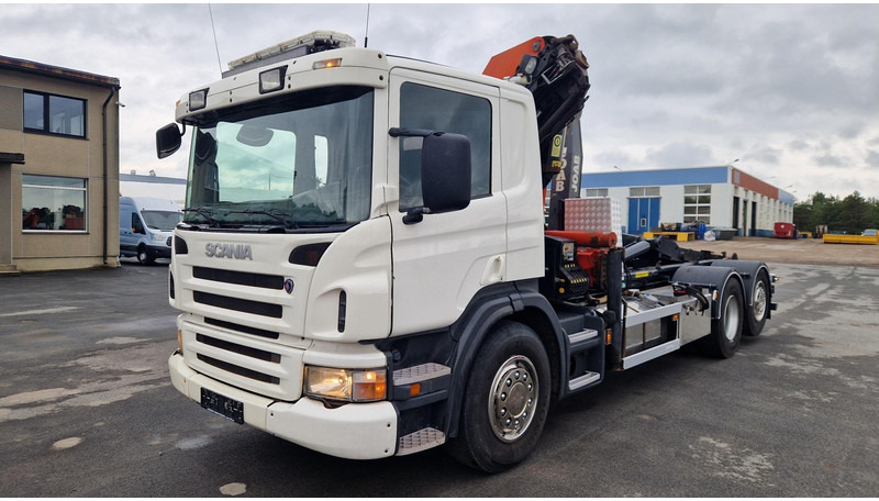 Scania P380 6X2*4 Palfinger PK20002 - Caminhão polibenne, Caminhão grua: foto 5 Scania P380 6X2*4 Palfinger PK20002 - Caminhão polibenne, Caminhão grua: foto 5