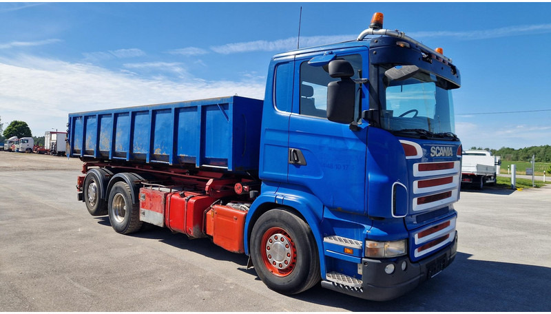 Scania R340 6X2*4 + Container - Caminhão com sistema de cabo: foto 2 Scania R340 6X2*4 + Container - Caminhão com sistema de cabo: foto 2