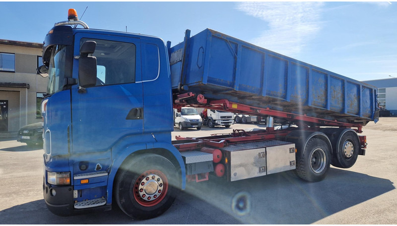 Scania R340 6X2*4 + Container - Caminhão com sistema de cabo: foto 5 Scania R340 6X2*4 + Container - Caminhão com sistema de cabo: foto 5