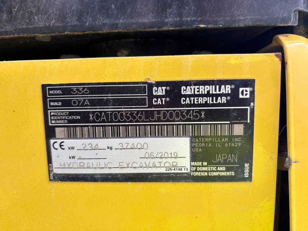 CAT 336 (Under Preparation / New UC) - Escavadora de rastos: foto 2 CAT 336 (Under Preparation / New UC) - Escavadora de rastos: foto 2