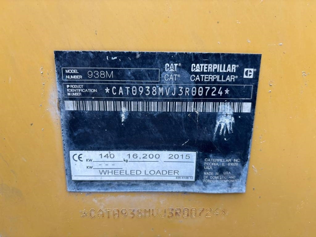 CAT 938 M (Under Preparation / Bucket + Forks)  - Carregadeira de rodas: foto 3 CAT 938 M (Under Preparation / Bucket + Forks)  - Carregadeira de rodas: foto 3