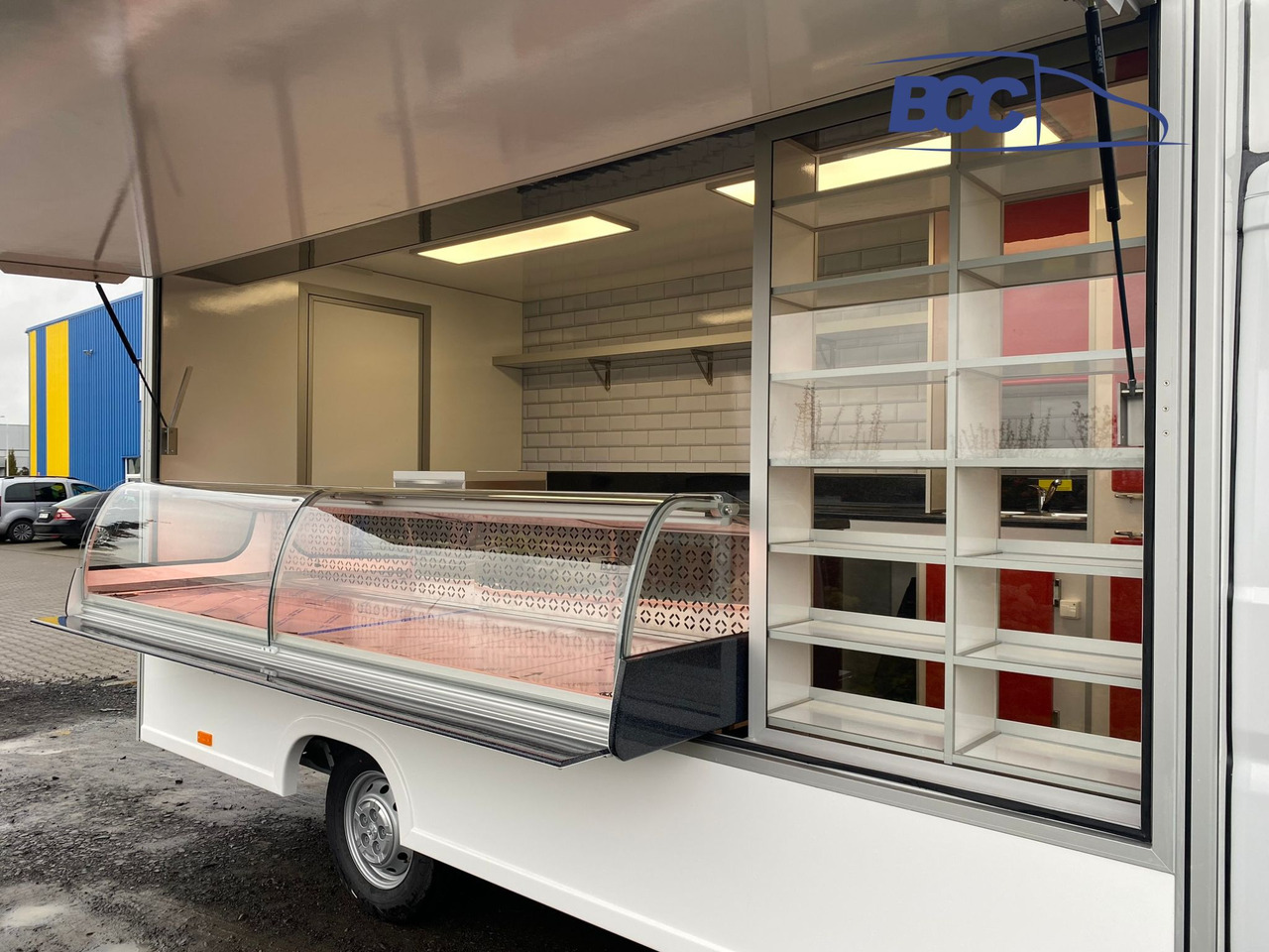 Food truck nuevo BCC POLSKA - FOOD TRUCK - MOBILNY SKLEP SPOŻYWCZY, AUTO SKLEP SPOŻYWCZY - PEUGEOT BOXER: foto 27