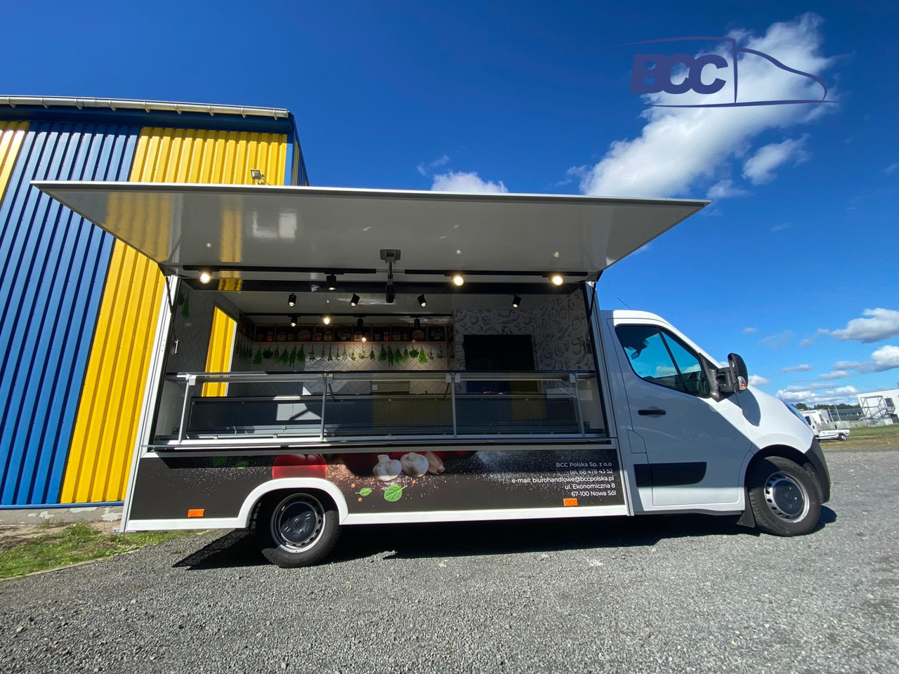 Food truck nuevo BCC POLSKA - FOOD TRUCK - MOBILNY SKLEP SPOŻYWCZY, AUTO SKLEP SPOŻYWCZY - PEUGEOT BOXER: foto 15