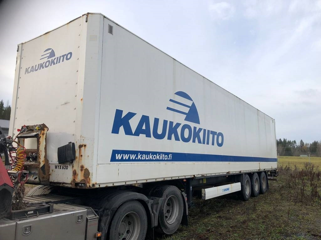 Krone 3 aks. Vahva lumikatto, tuuletus, HYVÄ VARASTO - Semireboque furgão: foto 3 Krone 3 aks. Vahva lumikatto, tuuletus, HYVÄ VARASTO - Semireboque furgão: foto 3