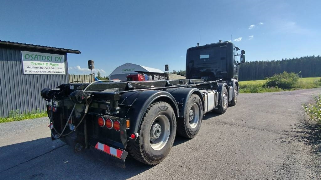 Scania R490 8x4 multilift vaijerilaite,napaperät - Caminhão multibenne: foto 5 Scania R490 8x4 multilift vaijerilaite,napaperät - Caminhão multibenne: foto 5