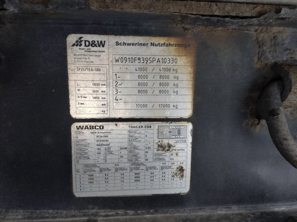 Schweriner Carrier kylmäkone - Semireboque frigorífico: foto 4 Schweriner Carrier kylmäkone - Semireboque frigorífico: foto 4