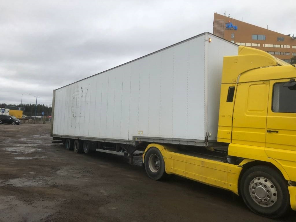 Van Hool pokattu megakärry,varastoksi - Semireboque furgão: foto 1 Van Hool pokattu megakärry,varastoksi - Semireboque furgão: foto 1