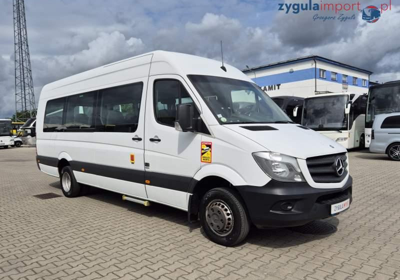 Micro-ônibus, Furgão de passageiros Mercedes-Benz SPRINTER TRANSFER / SPROWADZONY/ EURO 6: foto 1