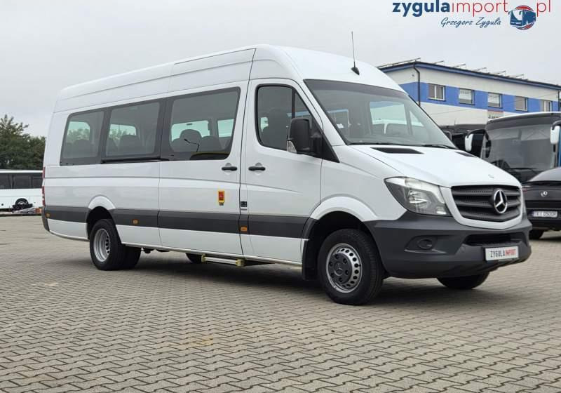Mercedes-Benz SPRINTER TRANSFER/ SPROWADZONY/ MANUAL / EURO 6 - Micro-ônibus, Furgão de passageiros: foto 1 Mercedes-Benz SPRINTER TRANSFER/ SPROWADZONY/ MANUAL / EURO 6 - Micro-ônibus, Furgão de passageiros: foto 1