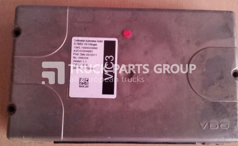 DAF 105XF, EURO5, EURO6, electronic control unit, EDC, ECU, VIC3, 17 control unit - Centralina electrónica de Caminhão: foto 1 DAF 105XF, EURO5, EURO6, electronic control unit, EDC, ECU, VIC3, 17 control unit - Centralina electrónica de Caminhão: foto 1