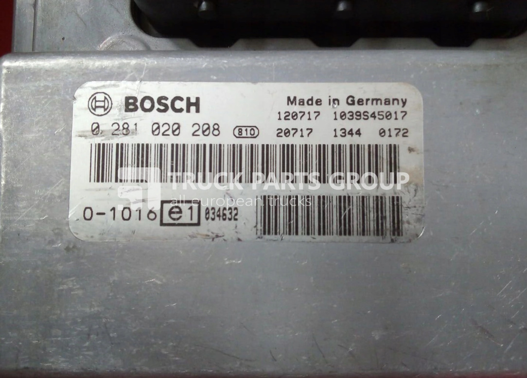 DEUTZ, Fendt, Merlo, Agro special machines, Linde engine control unit, EDC7C32 - 0281020208, ECU, DEUTZ, FENDT, MERLO, LINDE, 0281020070, by BOSCH, 0281020084, 0281020076, NEW HOLLAND 0281020059 - Centralina electrónica de Caminhão: foto 1 DEUTZ, Fendt, Merlo, Agro special machines, Linde engine control unit, EDC7C32 - 0281020208, ECU, DEUTZ, FENDT, MERLO, LINDE, 0281020070, by BOSCH, 0281020084, 0281020076, NEW HOLLAND 0281020059 - Centralina electrónica de Caminhão: foto 1