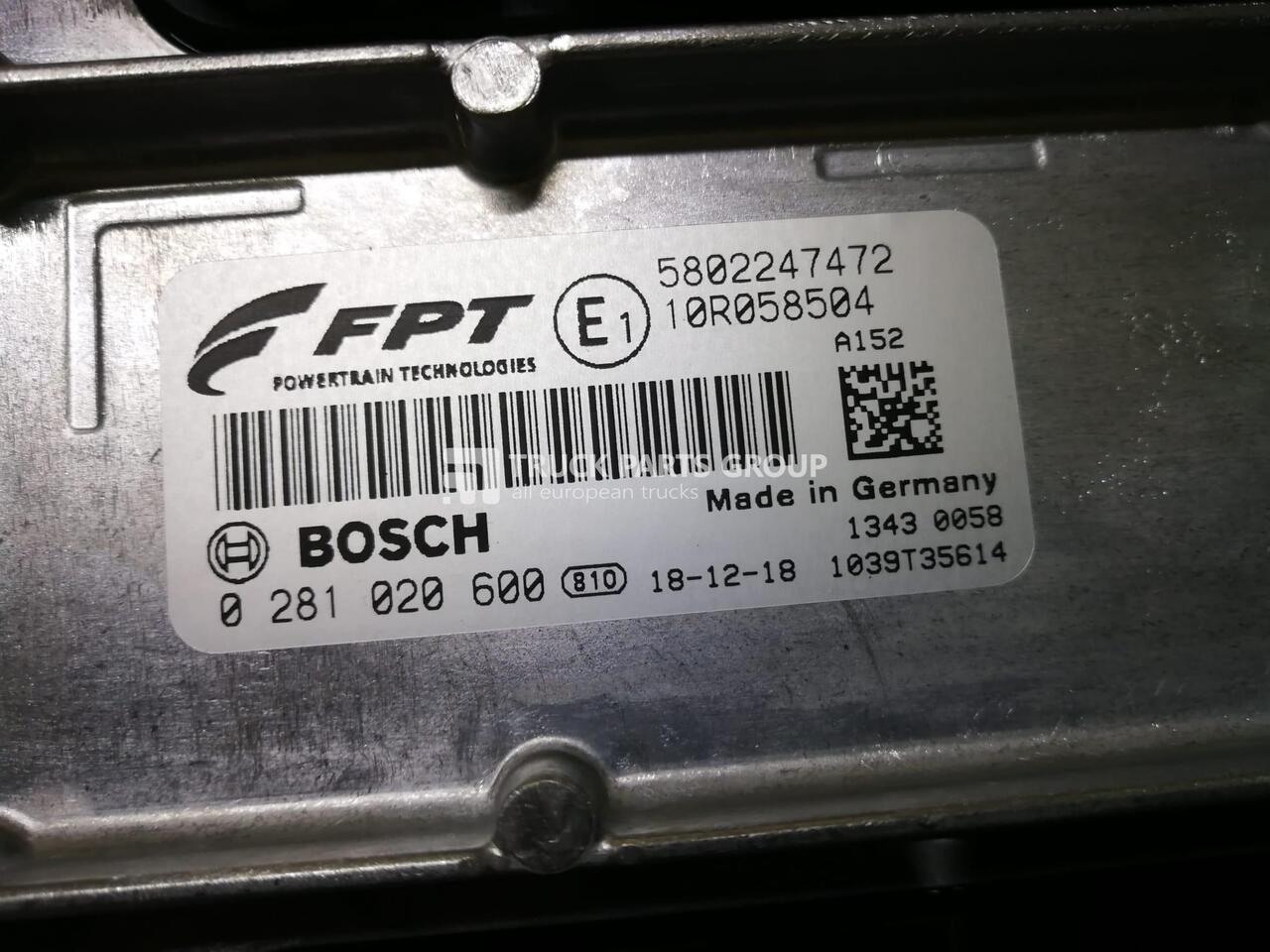 Holland, Valtra Bosch engine control unit, ECU, EDC17CV41 EDC17CV41C 837097168 P1300_2_3_0, EDC17CV41 0281020600 5802247472 - Centralina electrónica de Caminhão: foto 1 Holland, Valtra Bosch engine control unit, ECU, EDC17CV41 EDC17CV41C 837097168 P1300_2_3_0, EDC17CV41 0281020600 5802247472 - Centralina electrónica de Caminhão: foto 1