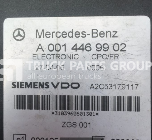 MERCEDES-BENZ Actros, Atego, Axor FR parameter control unit, CPC1 control unit control unit - Centralina electrónica de Caminhão: foto 5 MERCEDES-BENZ Actros, Atego, Axor FR parameter control unit, CPC1 control unit control unit - Centralina electrónica de Caminhão: foto 5