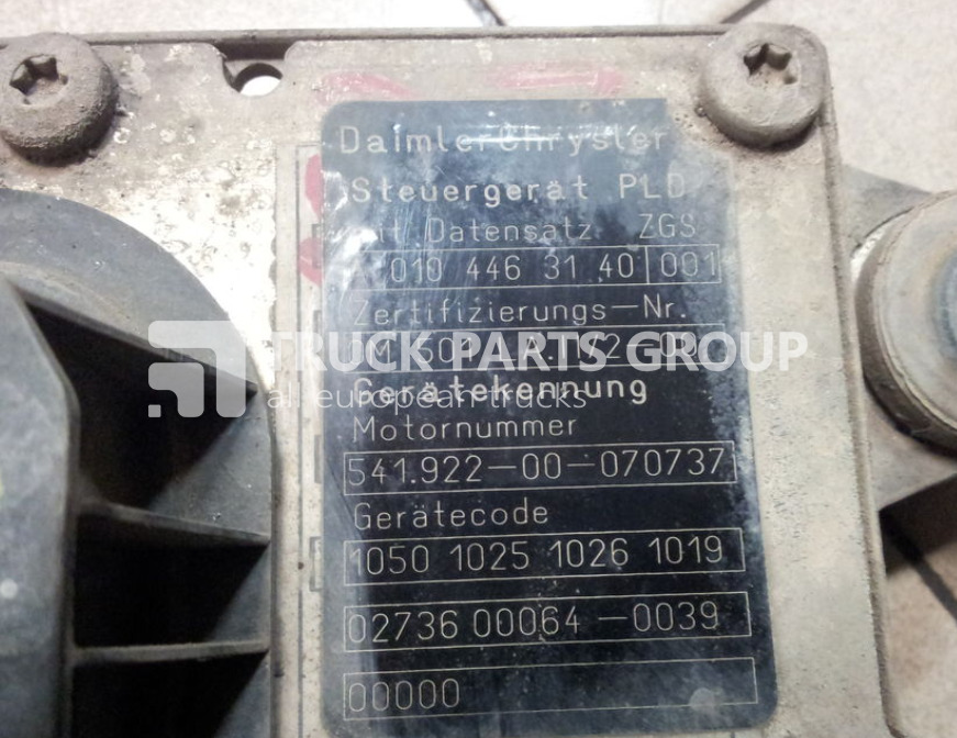 Centralina electrónica de Caminhão MERCEDES-BENZ Actros engine computer PLD, EDC, ECU, MR control unit, Steuerger control unit: foto 15 Centralina electrónica de Caminhão MERCEDES-BENZ Actros engine computer PLD, EDC, ECU, MR control unit, Steuerger control unit: foto 15