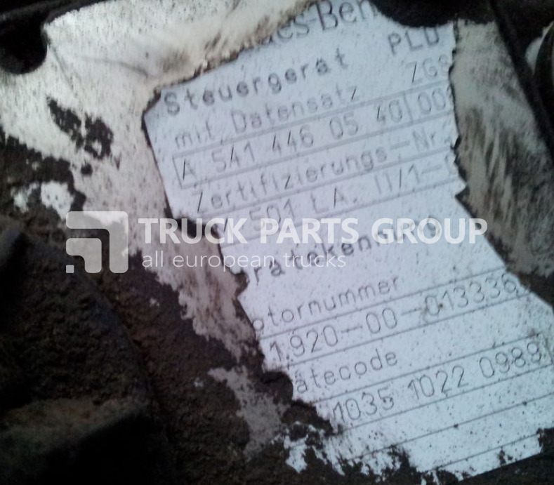 Centralina electrónica de Caminhão MERCEDES-BENZ Actros engine computer PLD, EDC, ECU, MR control unit, Steuerger control unit: foto 11 Centralina electrónica de Caminhão MERCEDES-BENZ Actros engine computer PLD, EDC, ECU, MR control unit, Steuerger control unit: foto 11