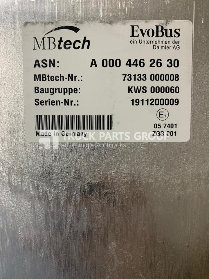MERCEDES BENZ Citaro 1, Citaro 2, Conecto, Integro, Intouro, O350, Tourismo, Travego, EVOBUS, BUS, ASN unit 0004462630, KWS 000060, MB Tech, EVOBUS Daimler AG - Centralina electrónica de Ônibus: foto 1 MERCEDES BENZ Citaro 1, Citaro 2, Conecto, Integro, Intouro, O350, Tourismo, Travego, EVOBUS, BUS, ASN unit 0004462630, KWS 000060, MB Tech, EVOBUS Daimler AG - Centralina electrónica de Ônibus: foto 1