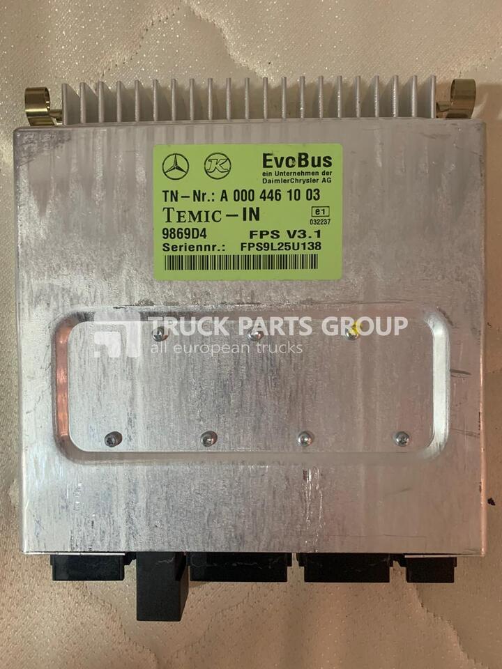 MERCEDES BENZ Citaro 1, Citaro 2, Conecto, Integro, Intouro, O350, Tourismo, Travego, EVOBUS, BUS FPS V3.1 version, control unit ECU, TEMIC - IN, 0004461003, 0004460303 V2.1, 0004460503 V3.0, 00044601 - Centralina electrónica de Ônibus: foto 1 MERCEDES BENZ Citaro 1, Citaro 2, Conecto, Integro, Intouro, O350, Tourismo, Travego, EVOBUS, BUS FPS V3.1 version, control unit ECU, TEMIC - IN, 0004461003, 0004460303 V2.1, 0004460503 V3.0, 00044601 - Centralina electrónica de Ônibus: foto 1
