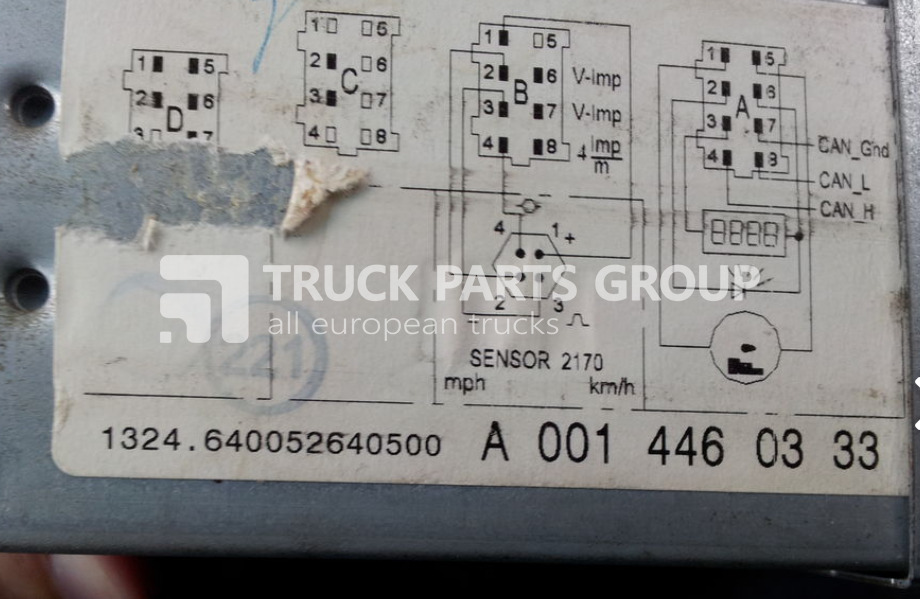 Mercedes-Benz Tachograph, tacho , MAN, DAF, VOLVO, IVECO, TYPE 1324, VDO, KENZ - Tacógrafo de Caminhão: foto 2 Mercedes-Benz Tachograph, tacho , MAN, DAF, VOLVO, IVECO, TYPE 1324, VDO, KENZ - Tacógrafo de Caminhão: foto 2
