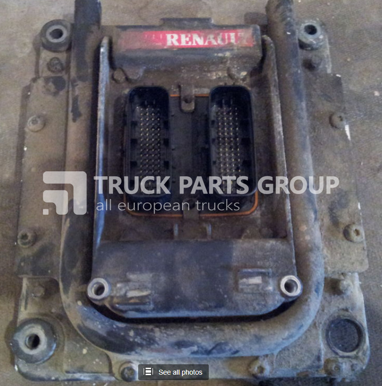 RENAULT engine control unit, EDC, ECU control unit - Centralina electrónica de Caminhão: foto 1 RENAULT engine control unit, EDC, ECU control unit - Centralina electrónica de Caminhão: foto 1