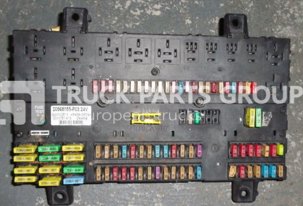 VOLVO FH13, FM13, EURO 4, EURO 5 emission fuse and relay centre, centr fuse block - Fusível de Caminhão: foto 2 VOLVO FH13, FM13, EURO 4, EURO 5 emission fuse and relay centre, centr fuse block - Fusível de Caminhão: foto 2