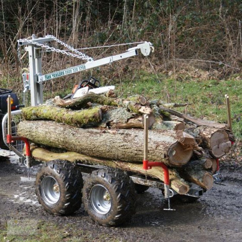 Vemac ATV Quad 2ton Rückewagen Holzrückewagen Forst Kran Traktor - Reboque florestal: foto 2 Vemac ATV Quad 2ton Rückewagen Holzrückewagen Forst Kran Traktor - Reboque florestal: foto 2