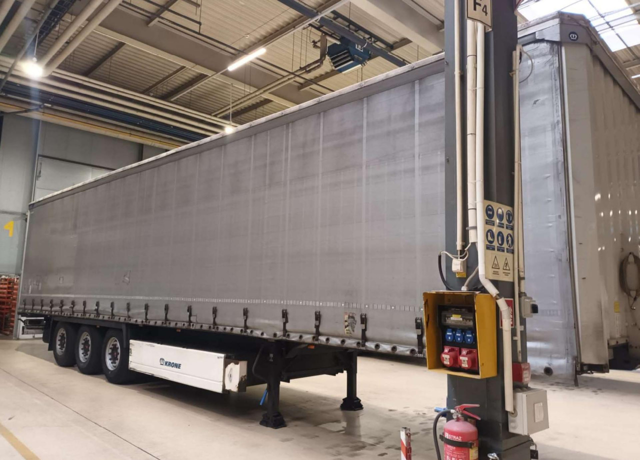 2018 Krone SDP Profi Liner Standard Lifting Axle - Semi-reboque de lona: foto 3 2018 Krone SDP Profi Liner Standard Lifting Axle - Semi-reboque de lona: foto 3