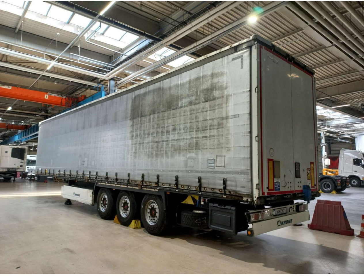 2018 Krone SDP Profi Liner Standard Lifting Axle - Semi-reboque de lona: foto 3 2018 Krone SDP Profi Liner Standard Lifting Axle - Semi-reboque de lona: foto 3