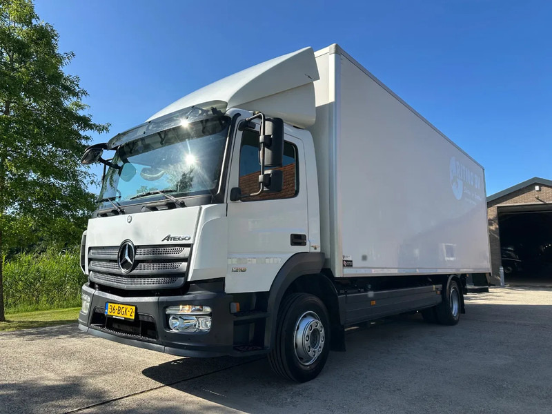 Mercedes-Benz Atego 1218 / NL TRUCK / EURO 6 / BOX + LIFT / 12T - Caminhão furgão: foto 1 Mercedes-Benz Atego 1218 / NL TRUCK / EURO 6 / BOX + LIFT / 12T - Caminhão furgão: foto 1