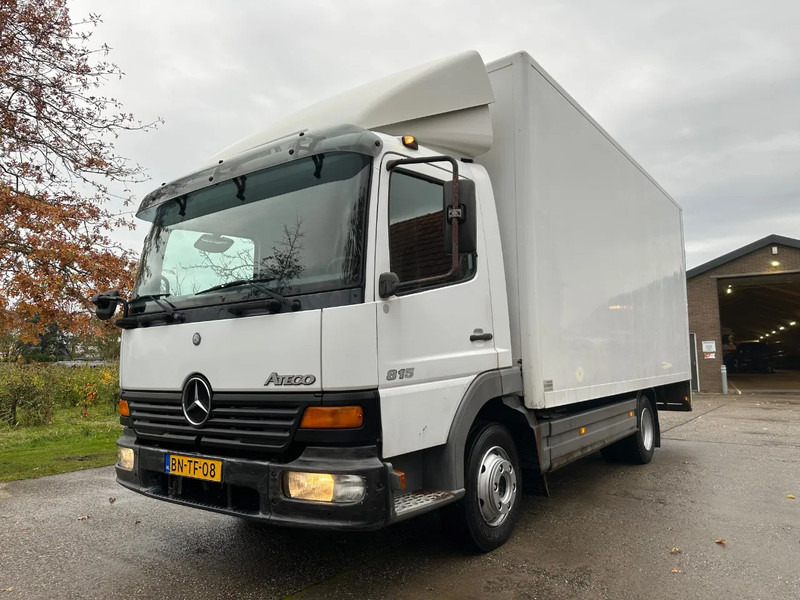 Mercedes-Benz Atego 815 / NL TRUCK / EURO 3 / LOW KM / BOX+LIFT / MANUAL / ANALOG TACHO - Caminhão furgão: foto 1 Mercedes-Benz Atego 815 / NL TRUCK / EURO 3 / LOW KM / BOX+LIFT / MANUAL / ANALOG TACHO - Caminhão furgão: foto 1