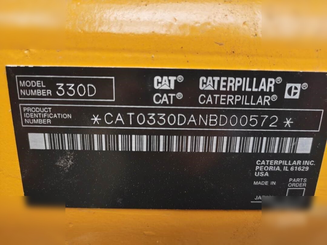 CATERPILLAR 330D - Escavadora de rastos: foto 5 CATERPILLAR 330D - Escavadora de rastos: foto 5
