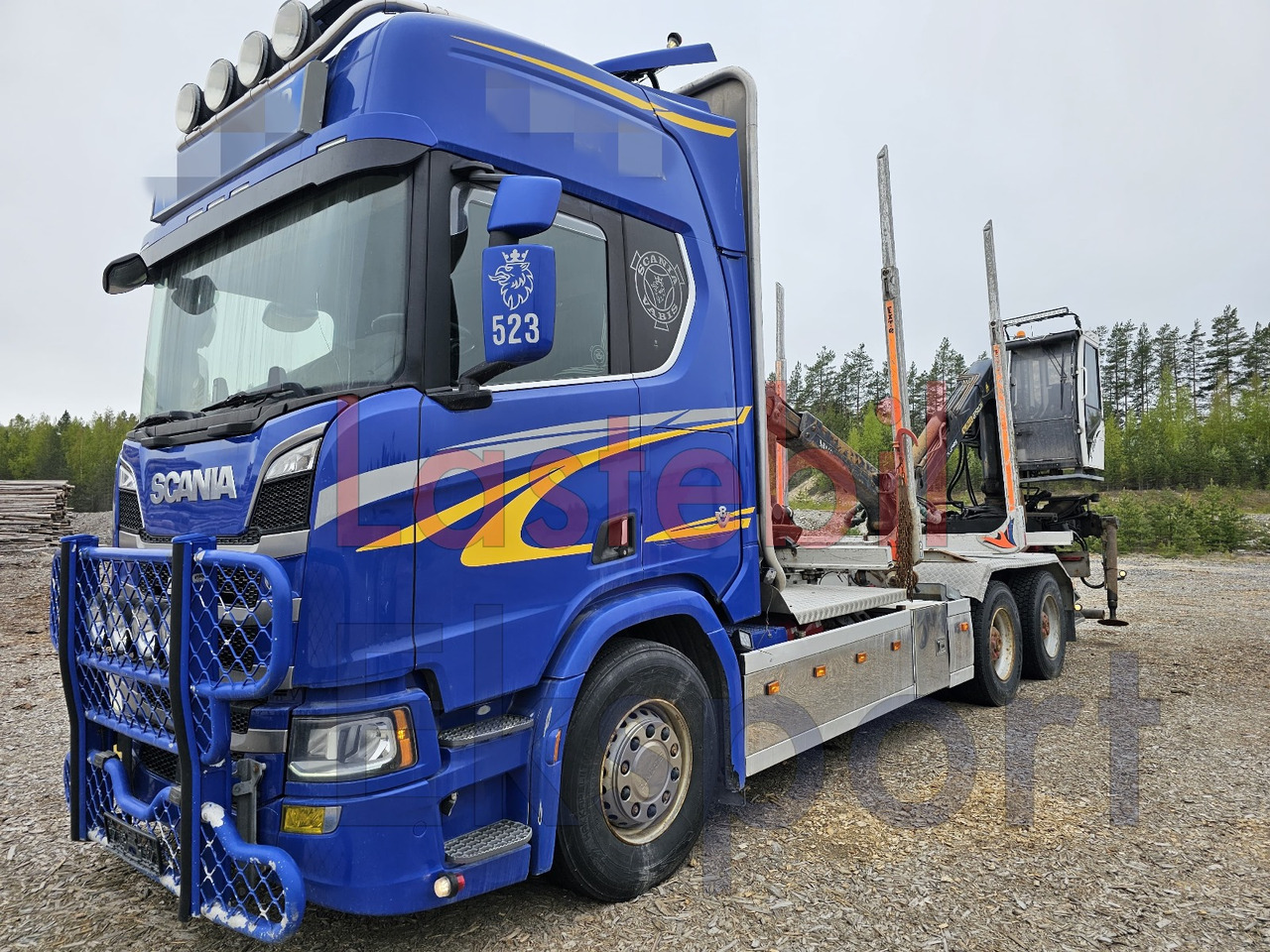 Scania R650 - Caminhão florestal, Caminhão grua: foto 5 Scania R650 - Caminhão florestal, Caminhão grua: foto 5